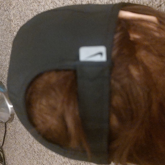 Nike Featherlight Dri-Fit Under Running Company Adjustable Black-White Hat OS - Picture 10 of 11